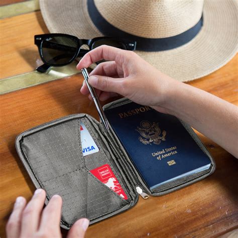 passport holder cover wallet rfid blocking card case|best rfid passport travel wallet.